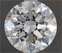 Natural Diamond 1.00 Carats, Round with Very Good Cut, H Color, VS1 Clarity and Certified by IGI