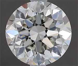 Picture of Natural Diamond 1.00 Carats, Round with Very Good Cut, H Color, VS1 Clarity and Certified by IGI