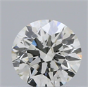 Natural Diamond 0.41 Carats, Round with Excellent Cut, G Color, SI1 Clarity and Certified by IGI