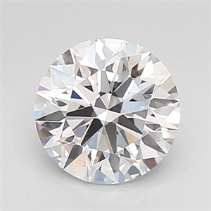Picture of Lab Grown Diamond 1.05 Carats, Round with Ideal Cut, D Color, VVS2 Clarity and Certified by IGI
