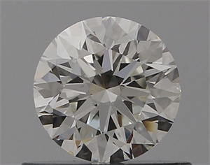Picture of Natural Diamond 0.50 Carats, Round with Excellent Cut, H Color, VS2 Clarity and Certified by GIA