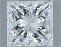 Natural Diamond 1.06 Carats, Princess with  Cut, G Color, VS1 Clarity and Certified by GIA