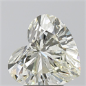 Natural Diamond 2.50 Carats, Heart with  Cut, J Color, VVS1 Clarity and Certified by IGI