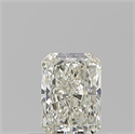 Natural Diamond 0.50 Carats, Radiant with  Cut, K Color, VS1 Clarity and Certified by GIA