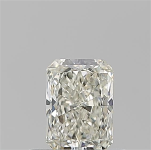 Picture of Natural Diamond 0.50 Carats, Radiant with  Cut, K Color, VS1 Clarity and Certified by GIA
