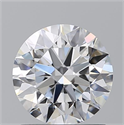 Natural Diamond 1.27 Carats, Round with Excellent Cut, F Color, VVS1 Clarity and Certified by GIA