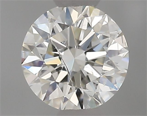 Picture of Natural Diamond 0.41 Carats, Round with Excellent Cut, G Color, SI2 Clarity and Certified by IGI