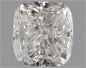 Natural Diamond 0.91 Carats, Cushion with  Cut, I Color, VVS2 Clarity and Certified by GIA