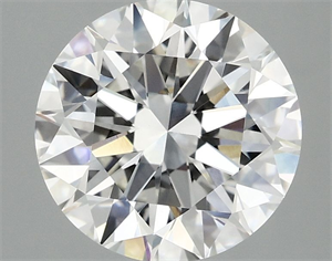 Picture of Lab Grown Diamond 3.07 Carats, Round with Excellent Cut, F Color, VVS2 Clarity and Certified by IGI