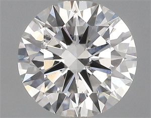 Foto Diamante Natural 0.50 quilates, Redondo , Color E, claridad SI1 y certificado GIA de