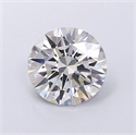 Lab Grown Diamond 1.23 Carats, Round with Excellent Cut, F Color, VS2 Clarity and Certified by IGI