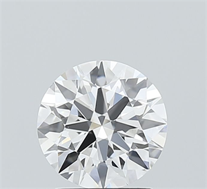 Picture of Lab Grown Diamond 1.50 Carats, Round with Excellent Cut, D Color, VS1 Clarity and Certified by IGI
