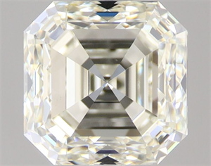 Picture of Natural Diamond 1.01 Carats, Asscher with  Cut, I Color, VS1 Clarity and Certified by IGI