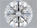 Lab Grown Diamond 1.13 Carats, Round with Excellent Cut, E Color, VVS2 Clarity and Certified by GIA