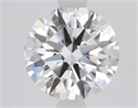 Lab Grown Diamond 1.56 Carats, Round with Ideal Cut, F Color, VS1 Clarity and Certified by IGI