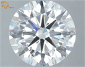 Lab Grown Diamond 2.90 Carats, Round with Ideal Cut, E Color, VVS2 Clarity and Certified by IGI