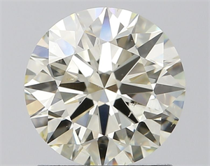 Picture of Natural Diamond 1.24 Carats, Round with Excellent Cut, K Color, SI1 Clarity and Certified by IGI