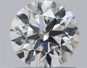 Picture of Natural Diamond 0.70 Carats, Round with Excellent Cut, F Color, VVS2 Clarity and Certified by GIA