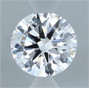 Del inventario de diamantes de laboratorio, 1.10 quilates, Redondo , Color D, claridad VVS2 y certificado IGI