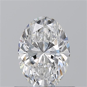 Picture of Natural Diamond 0.70 Carats, Oval with  Cut, E Color, VS2 Clarity and Certified by GIA