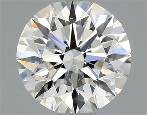 Foto Diamante Natural 0.44 quilates, Redondo , Color I, claridad SI1 y certificado GIA de