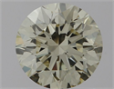 Natural Diamond 1.21 Carats, Round with Excellent Cut, L Color, VVS1 Clarity and Certified by IGI