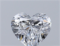 Natural Diamond 0.30 Carats, Heart with  Cut, D Color, VS1 Clarity and Certified by GIA