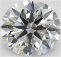 Del inventario de diamantes de laboratorio, 2.51 quilates, Redondo , Color E, claridad VS1 y certificado GIA