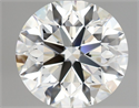Diamante Natural 1.91 quilates, Redondo , Color H, claridad IF y certificado HRD