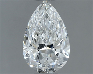 Picture of Natural Diamond 0.70 Carats, Pear with  Cut, F Color, SI2 Clarity and Certified by GIA