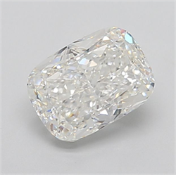 Picture of Lab Grown Diamond 3.01 Carats, CUSHION MODIFIED with  Cut, Fancy Vivid Green Color, VVS2 Clarity and Certified by IGI