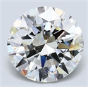 Diamante Natural 3.01 quilates, Redondo , Color G, claridad VS2 y certificado GIA