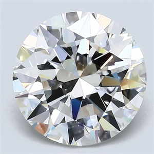 Foto Diamante Natural 3.01 quilates, Redondo , Color G, claridad VS2 y certificado GIA de