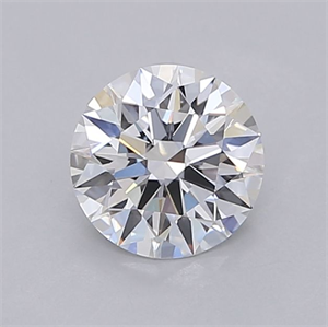 Picture of Lab Grown Diamond 1.02 Carats, Round with Ideal Cut, E Color, VS1 Clarity and Certified by IGI