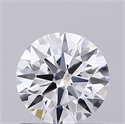 Del inventario de diamantes de laboratorio, 0.74 quilates, Redondo , Color D, claridad VVS2 y certificado IGI