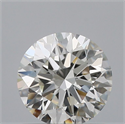 Natural Diamond 0.70 Carats, Round with Excellent Cut, F Color, VVS1 Clarity and Certified by IGI