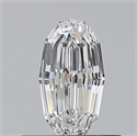 Diamante Natural 0.50 quilates, Ovalado , Color D, claridad VVS2 y certificado GIA