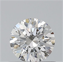 Diamante Natural 0.60 quilates, Redondo , Color H, claridad SI1 y certificado GIA
