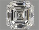 Diamante Natural 0.61 quilates, Asscher , Color F, claridad SI1 y certificado IGI