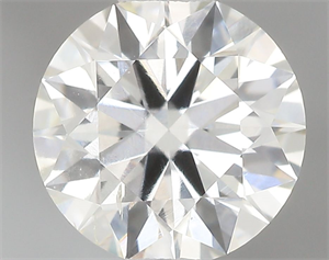 Picture of Natural Diamond 0.54 Carats, Round with Excellent Cut, H Color, SI2 Clarity and Certified by GIA