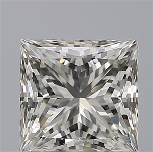 Picture of Natural Diamond 0.76 Carats, Princess with  Cut, H Color, VVS1 Clarity and Certified by IGI