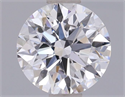Lab Grown Diamond 1.02 Carats, Round with Ideal Cut, D Color, VS1 Clarity and Certified by IGI