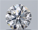 Diamante Natural 0.70 quilates, Redondo , Color E, claridad VVS2 y certificado GIA