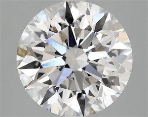 Picture of Lab Grown Diamond 3.02 Carats, Round with Excellent Cut, E Color, VS1 Clarity and Certified by IGI
