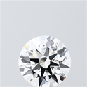 Lab Grown Diamond 1.53 Carats, Round with Ideal Cut, D Color, VVS2 Clarity and Certified by IGI
