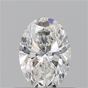 Picture of Natural Diamond 0.54 Carats, Oval with  Cut, G Color, VVS1 Clarity and Certified by GIA