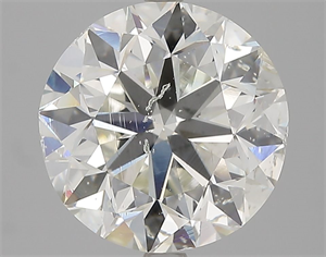 Foto Diamante Natural 5.00 quilates, Redondo , Color J, claridad SI2 y certificado GIA de