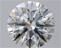 Diamante Natural 3.01 quilates, Redondo , Color G, claridad IF y certificado GIA