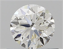 Natural Diamond 0.50 Carats, Round with Very Good Cut, H Color, VS1 Clarity and Certified by GIA
