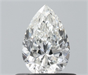 Diamante Natural 0.51 quilates, De pera , Color G, claridad IF y certificado IGI